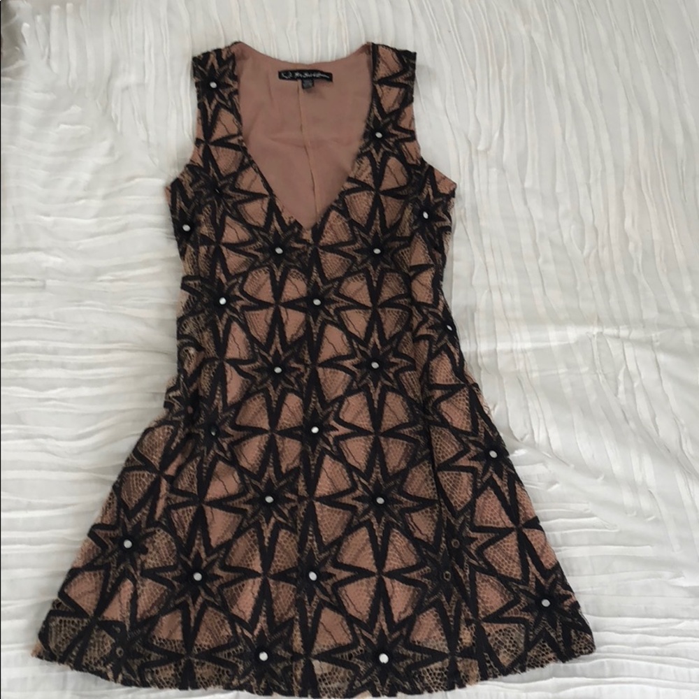 For Love and Lemons mini mirrored star dress